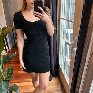 Reformation Black Dress